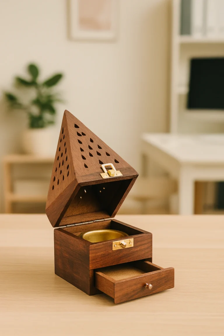 Cone Burner with Storage Drawer