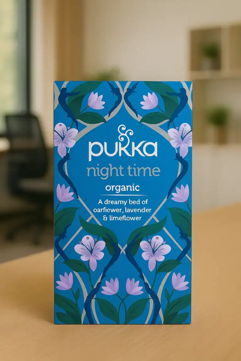 Organic Herbal Sleep Tea With Chamomile, Lavender & Valerian, Tea and Meditation